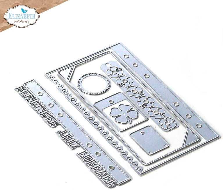 Elizabeth Craft Designs Sidekick Essentials 19: Recuerda este juego de troqueles de metal para siempre